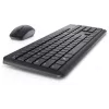 Wireless Keyboard and Mouse Set Dell KM3322W Black — compact layout, wireless connection, batteries included