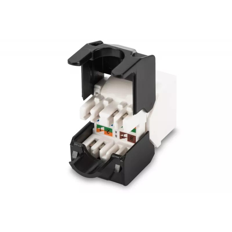 Digitus CAT 5e. Class D Keystone Module. Unshielded. Toolfree