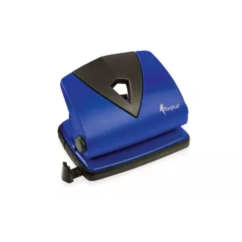 Forpus Punch hole, blue, up to 30 sheets, metal 1101-023