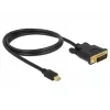 Video cable adapter DeLOCK 83988 Mini DisplayPort to DVI-D 1m