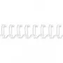 Fellowes - Binding Wire - 12 mm - 297 mm - 34 rings - A4 (210 x 297 mm) - 100 Sheets - White - 100 pc(s). (53270)