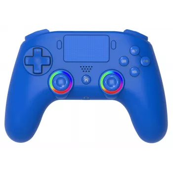 Wireless LED Controller SUBSONIC SA5639-3 for PS4 and PC, blue wireless gamepad