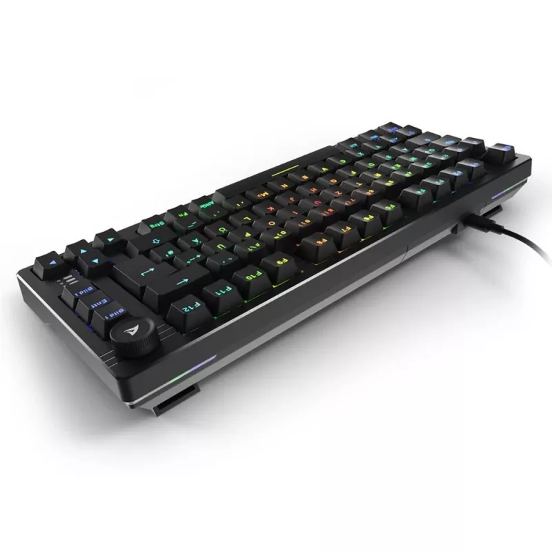 Sharkoon SGK25 Keyboard Home USB QWERTZ German Black 75% RGB LED