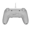 Wired Game Controller GameSir T3 Lite WT White — ergonomic wired controller compatible with PC