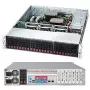 Supermicro SC216 BE1C-R920LPB - Rack - rack-mountable - 2U - verbessertes, erweitertes ATX - SATA/SAS - Hot-Swap 920 Watt - Black