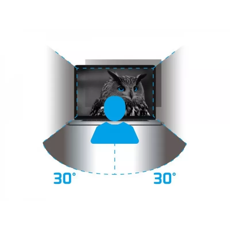 NATEC NFP-2287 display privacy filter 40.6 cm (16) Monitor/Laptop Frameless display privacy filter 2H