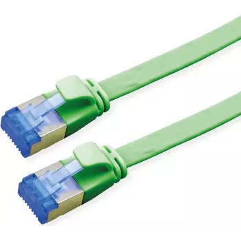 VALUE Patch Cable Cat.6A (Class EA) FTP, extra-Flat, Green, 0,5 m (21.99.2140)