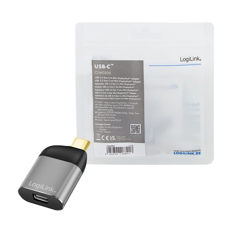 USB Type-C adapter to mDP/F, 8K