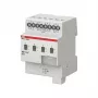 Switch actuator (Schaltaktor) 4-channel, 16 A, C-load, ABB REG SA/S4.16.6.2