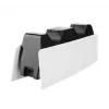 Charging system FIXED FIXPS5-DCC-BW for PlayStation 5 Wired Black White