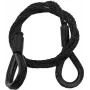 Steel cable EUROLITE 5801049B 600x3 mm black with thimble