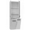 Topeshop NEL 2K DD white bathroom storage cabinet White