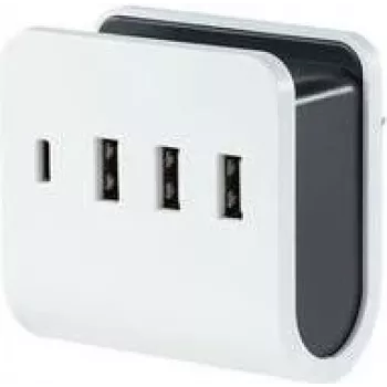 Mobile device charger REV 0020820103 Black White