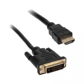 Video cable adapter Akasa AK-CBHD06-20BK 2m DVI-D HDMI Black