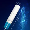 Outdoor omnidirectional 4G LTE antenna QOLTEC 57044, 5 dBi, 600–2700 MHz, 50 W, 50 Ω, white copper housing