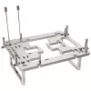 Mini benchtable case Streacom BC1 Mini V2 silver — compact open-frame chassis
