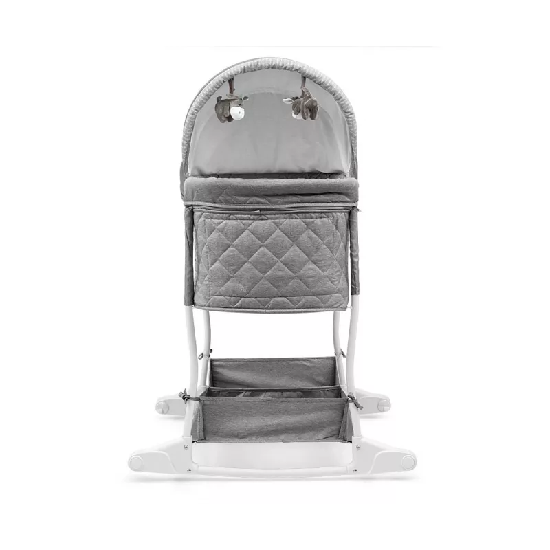 Cradle milly mally Dream On Stone 5431 with adjustable height and soft mattress