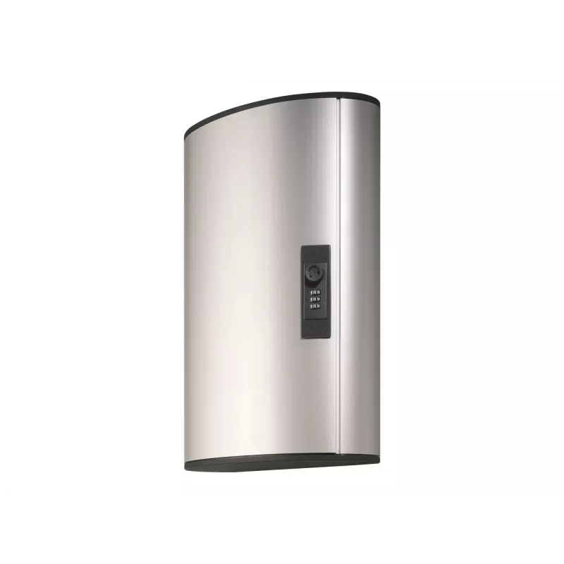 Key Box Durable KEY BOX code 72 Aluminium Silver