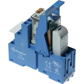 Finder Coupling Relay for DIN-Rail 58.33.8.230.0060 3 Changeover Contacts (58.33.8.230.0060)