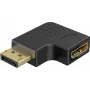 Goobay DisplayPort Angled Adapter 90° Left black (77132)