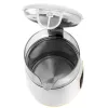 Electric kettle Adler AD 1305WG — 1.7 L, 2200 W, glass/plastic, white/gold/transparent