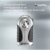 Hand flashlight Varta 16647 Black Silver