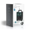 Radio Nedis RDDB3100GN 15W Bluetooth IP65 Black/Green