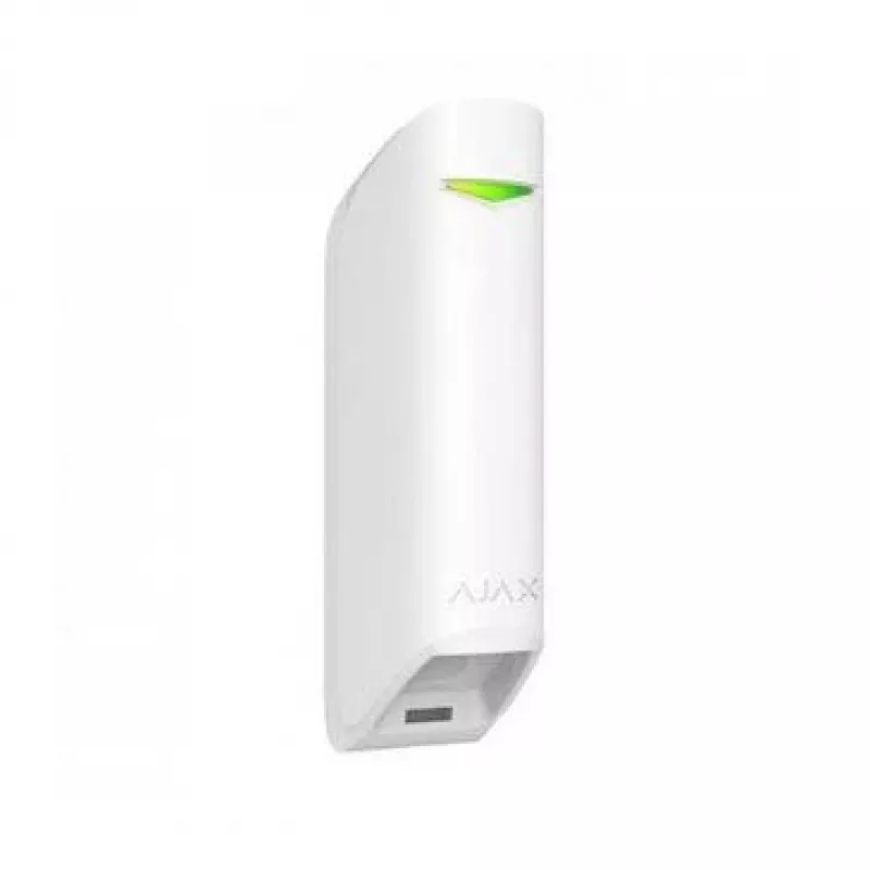 Passive Infrared Sensor Ajax 13268 Wireless Wall White Mounting Bracket Included