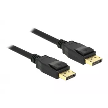 DeLOCK - DisplayPort-Cable - DisplayPort (M) to DisplayPort (M) - 1,5m - 4K Support - Black (85508)