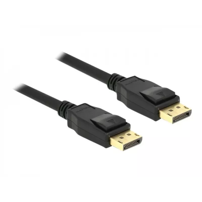 DeLOCK - DisplayPort-Cable - DisplayPort (M) to DisplayPort (M) - 1,5m - 4K Support - Black (85508)