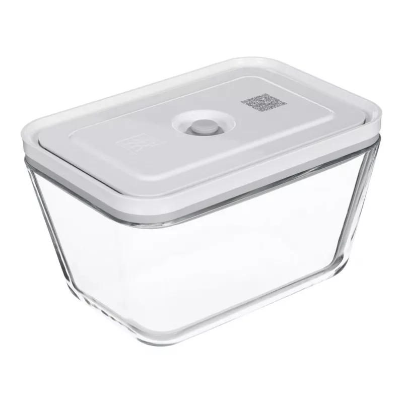 Food storage box ZWILLING FRESH & SAVE Rectangular glass/plastic set 3 pcs, 0.35/0.75/1.6 L, airtight, microwave/oven/fridge safe