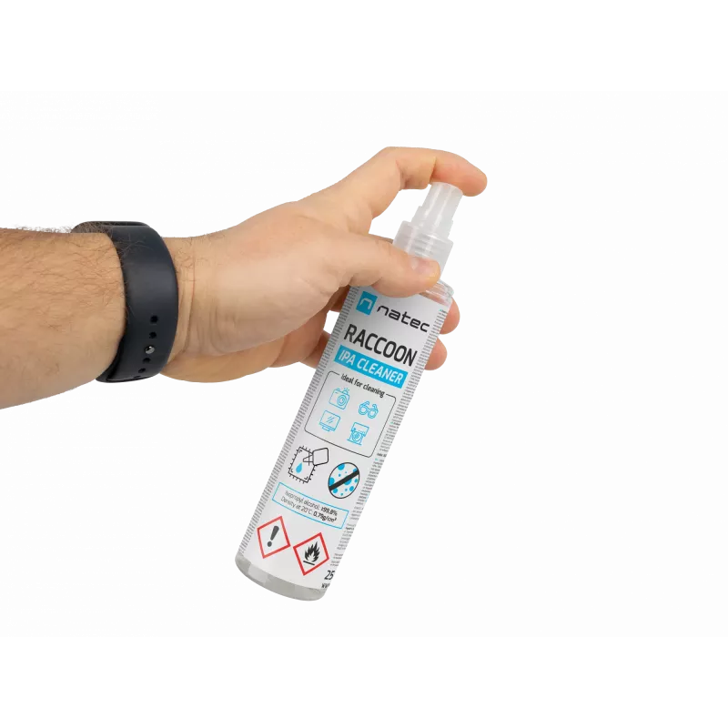 Isopropyl Alcohol Spray NATEC Raccoon IPA Cleaner 250 ml — NATEC NSC-2450