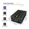 Qoltec Monolith power adapter/inverter Auto 4000 W Black