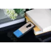 Smartphone case man and wood for Galaxy S9 Plus — dove black