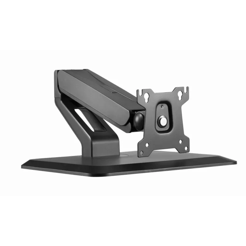 Full-motion touchscreen desk stand GEMBIRD MS-D1ST-01 for 17–32 inch displays, black, VESA 75x75–100x100, max load 10 kg