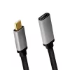 LogiLink USB Cable USB 3.2 Gen 2 CUA0105 0.5m USB C Black Grey