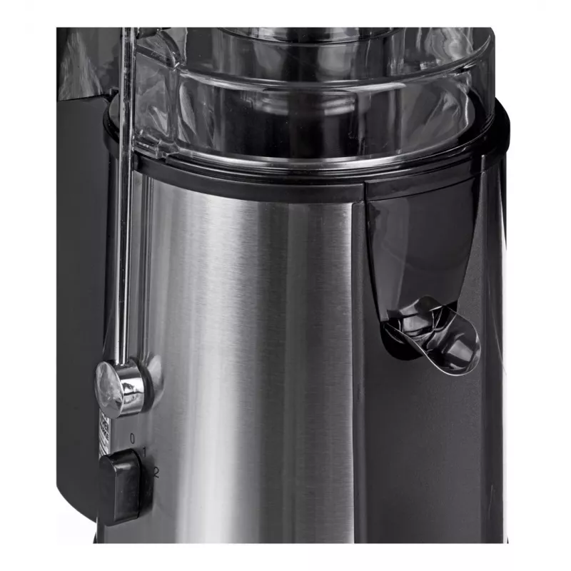 Juice maker CLATRONIC AE 3532 1000 W, stainless steel housing, 2 L pulp container, 2 speeds, anti-drip