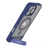 Phone case Torras Pstand Series for iPhone 16 Pro — Blue slim lightweight protective cover