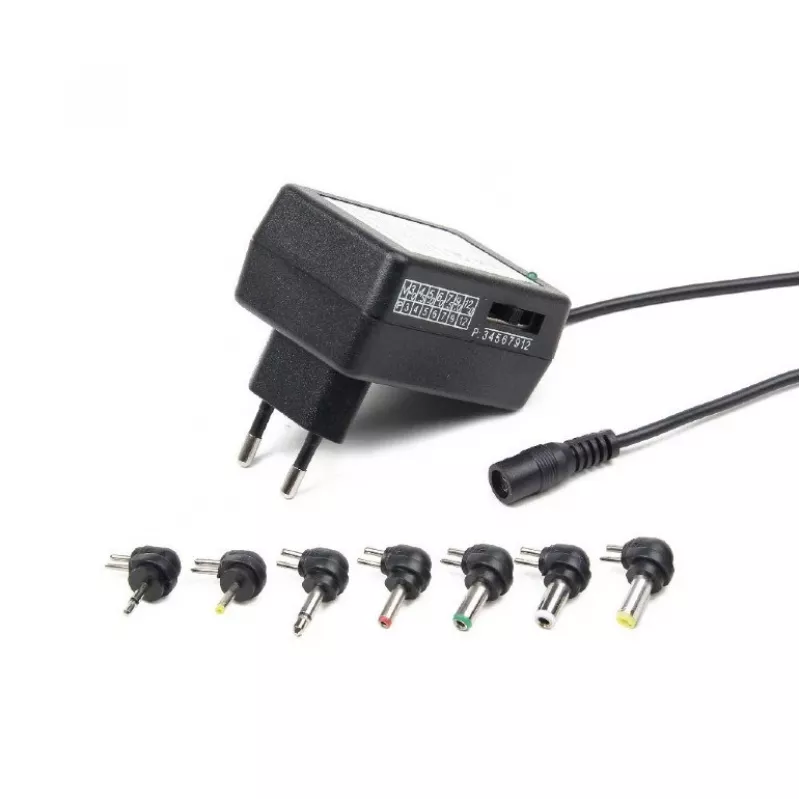 EnerGenie EG-MC-008 Power Adapter/inverter Indoor 12 W Black