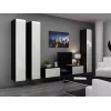 Cama Full cabinet VIGO '180' 180/40/30 white/black gloss