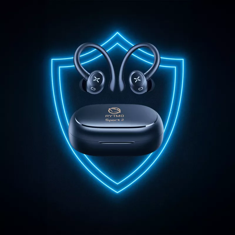 Wireless Sport Earbuds MANTA Rytmo Sport 2 MATWS012BK — True Wireless, In-ear, Black