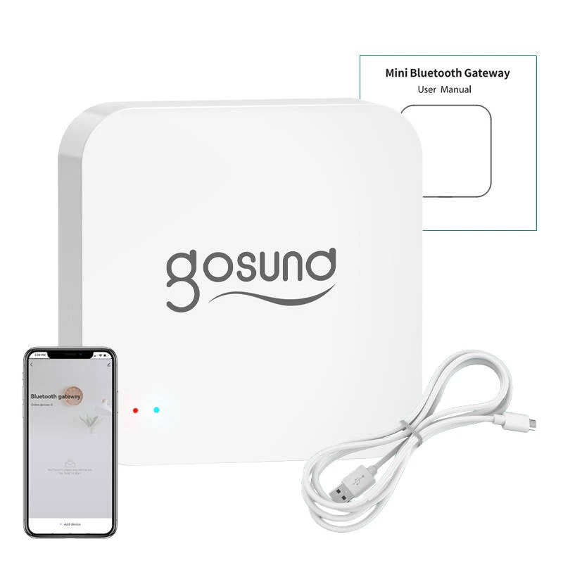 Gateway Gosund G2 — Smart Bluetooth BLE Wi‑Fi Mesh Gateway with Tuya Alarm Function