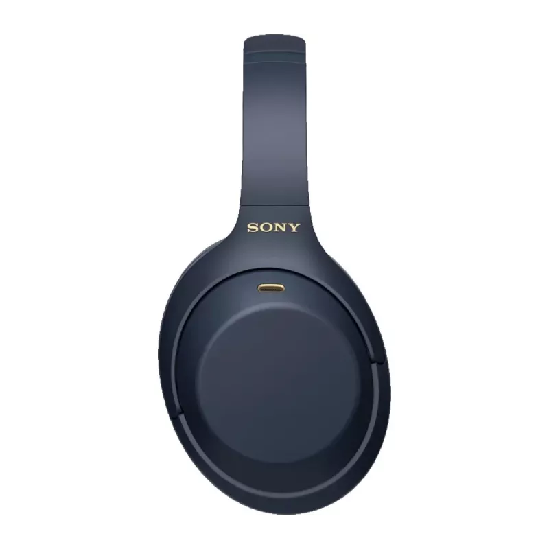 Headphones Sony WH1000XM4L.CE7, circumaural, wired & wireless (Bluetooth, USB-C), blue, head-band wearing style