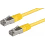 Patch Cord ROLINE S/FTP (PiMF) Cat.6 Yellow 10.0m