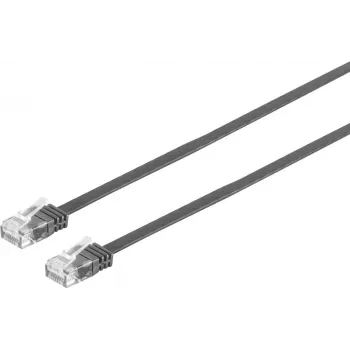 ShiverPeaks 5m Cat.6 networking cable Black Cat6 U/UTP RJ-45