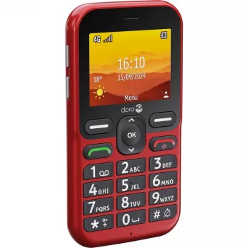 Doro Leva L10 4G, Big-Button Phone, Red (380571)