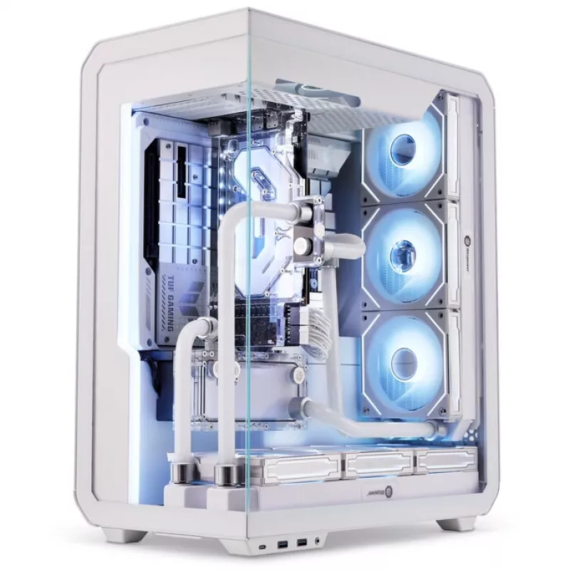 Computer case, SSUPD Xhuttle Midi-Tower, Midi-Tower, white