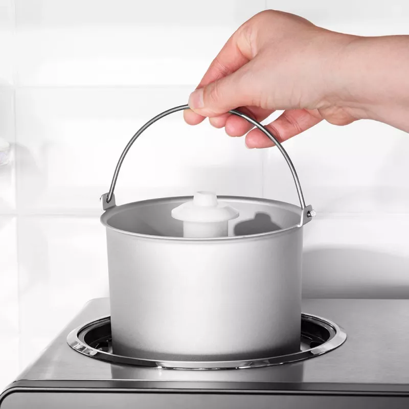 Traditional ice cream maker Gastroback Design Advanced Control 1.5 L 150 W Black Satin steel