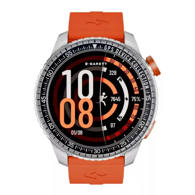 Smartwatch Garett Compass GPS silver — Garett Compass GPS srebrny