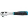 HiPer Fine-Tooth Reversible Ratchet 863HP, 1/4 (black/Blue, Operating Angle 4°, Ball Lock)